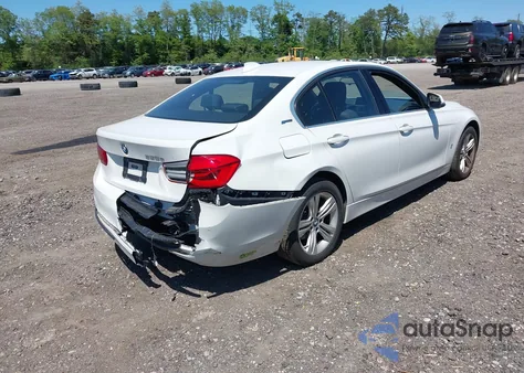 2017 BMW 330E Iperformance из США, поврежденный, VIN WBA8E1C32HA156656